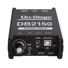 Load image into Gallery viewer, On-Stage DB2150 Passive USB DI Box
