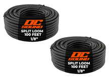 Load image into Gallery viewer, DC Sound 1/8" 2.5mm 200 Feet Split Wire Loom Cable Sleeves Conduit Protective Tubing