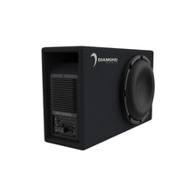 Load image into Gallery viewer, Diamond Audio DESMB10A 10" 2 Ohm 400W RMS Power Handling Slot Vented Active Subwoofer Enclosure