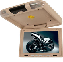 Load image into Gallery viewer, Absolute DFL-1100IRC 11-Inch Cream Flip Down Monitor with DVD Player SD/USB Ready