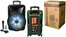 Load image into Gallery viewer, MR DJ DJ12BAT+ 12" 3000W Portable PA DJ Active Powered TWS Bluetooth Speaker