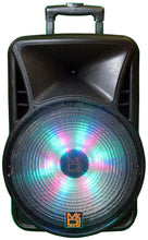 Load image into Gallery viewer, MR DJ DJ12BAT+ 12" 3000W Portable PA DJ Active Powered TWS Bluetooth Speaker