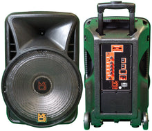 Load image into Gallery viewer, DJ15BTA HYBRID DJ-PARTY SPEAKER WITH BLUETOOTH MP3 USB PLAYER BUILT IN BAT 3000W
