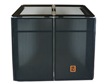 Load image into Gallery viewer, MR DJ DJ Booth Table with 8FT Lighting Truss System Foldable Black Scrim