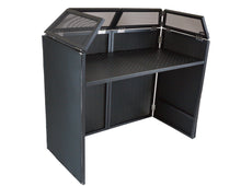 Load image into Gallery viewer, MR DJ DJ Booth Table with 8FT Lighting Truss System Foldable Black Scrim
