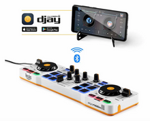 Load image into Gallery viewer, Hercules DJControl Mix Bluetooth Wireless Controller for Smartphones