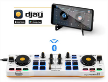 Load image into Gallery viewer, Hercules DJControl Mix Bluetooth Wireless Controller for Smartphones