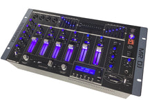 Load image into Gallery viewer, MR DJ DM8888 6 Channel 19" DJ Mixer Wireless Connection BT USB SD Slot &amp; Audio Effect