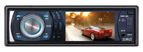 Absolute DMR380BTAD DVD/CD/MP3/AM FM<br/> In-Dash Single Din 3.5" TFT-LCD Monitor with DVD/CD/MP3 Receiver Detachable Face
