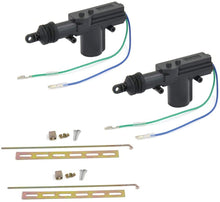 Load image into Gallery viewer, American Terminal 2PCS Universal 2 Wires 12V Car Auto Motor Heavy Duty Power Door Lock Actuator