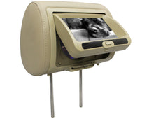 Load image into Gallery viewer, Absolute DPH-770PKGC 7.5" Pair Cream Headrest TFT/LCD Monitor DVD/USB/SD Package