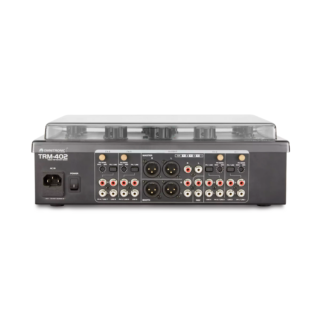 Decksaver Omnitronic TRM-402 Mixer Cover