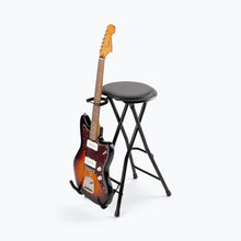 Load image into Gallery viewer, On-Stage DT7500 Guitarist Stool with Foot Rest