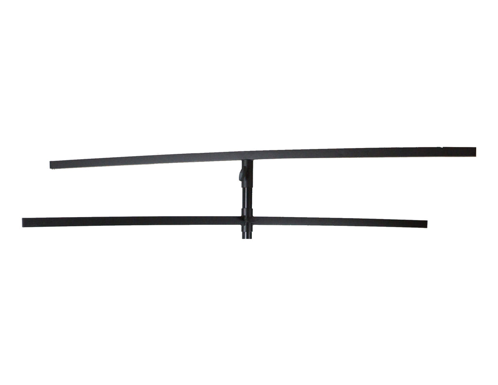 MR DJ LSTBAR5S-D Two Universal 5 Ft Square Lighting Cross Bar for Top & Middle