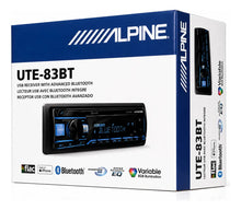 Load image into Gallery viewer, Alpine UTE-83BT Digital Media Receiver + EL-E65C-G 6.5" Component Speaker