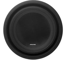 Load image into Gallery viewer, Alpine SWT-10S2 1000W Peak 10" SWT Series Single 2-ohm Shallow Mount Subwoofer