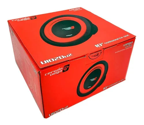 Cerwin Vega V102DV2 1100W Max 10" Vega Series Dual 2 ohm Car Subwoofer