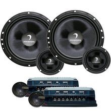 Load image into Gallery viewer, Diamond Audio DES365C DES Series 6.5" 3-Way Component System w/Aluminum Dome Tweeter and Crossovers
