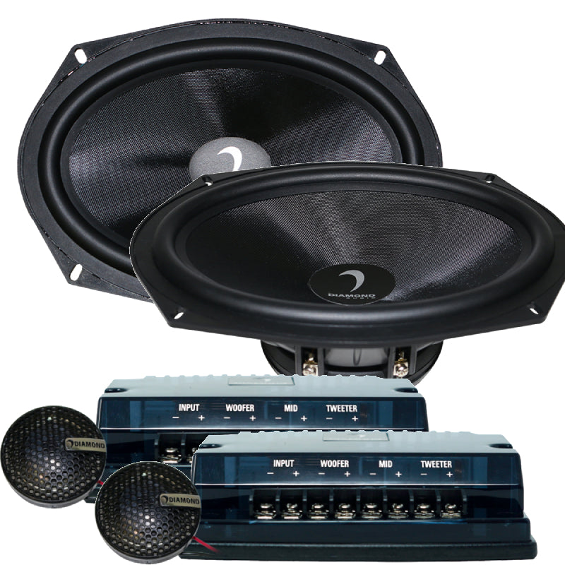 Diamond Audio DES69C DES Series 6x9" 2-way Component System