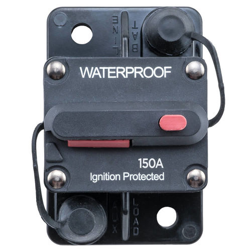 Install Bay E-CB150MR Circuit Breaker Manual Reset IP67 Rated - 150 Amp