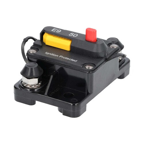 Install Bay EL-CB50MR Circuit Breaker Manual Reset w/LED 50 AMP