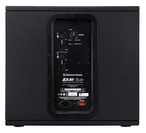 Electro Voice ZXA1 8" 2-Way Full Range Powered Loudspeakers Pair