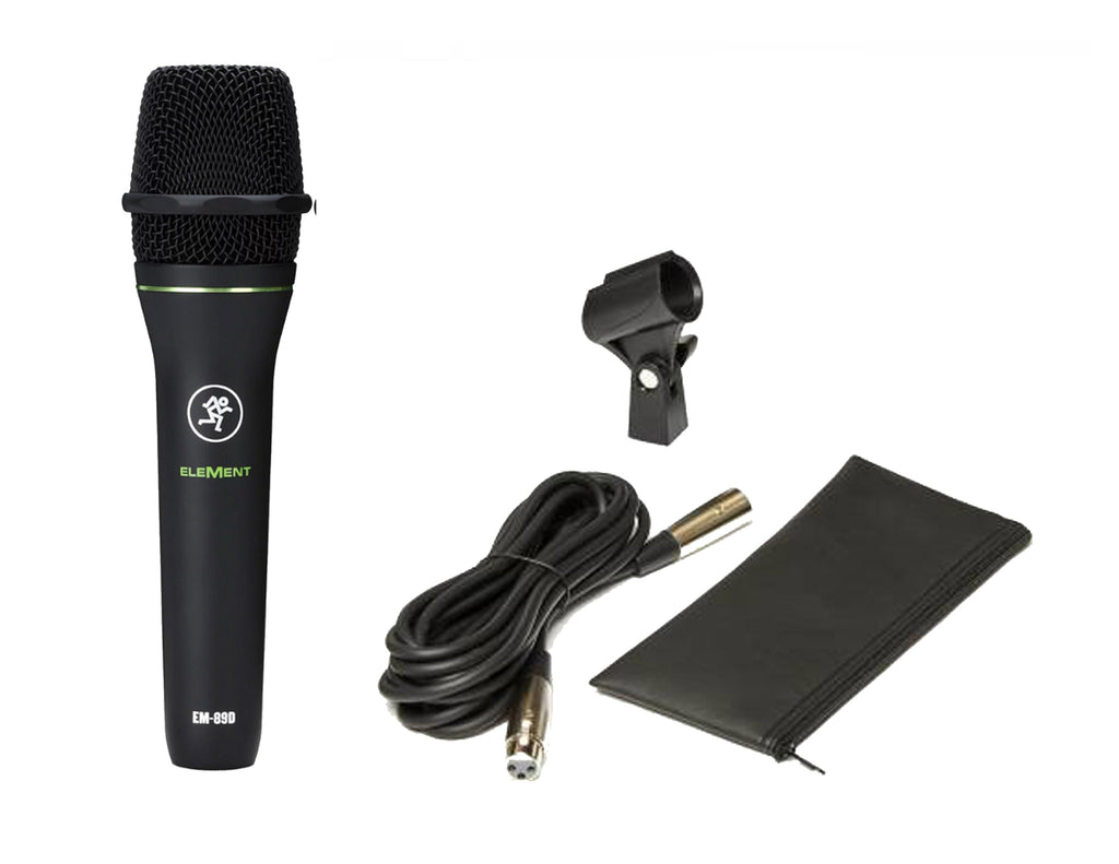 Mackie Thump GO 8" Battery-Powered Loudspeaker+ Speaker Stand+Thump Go Carry Bag+ EM89D Microphone
