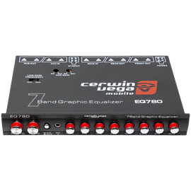Cerwin Vega EQ780 7-Band Parametric EQ with Auxiliary Input
