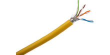 Load image into Gallery viewer, 1000' Cat6 Ethernet Yellow Bulk Network Cable UL Bare Solid Copper Wire UTP