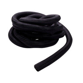 Install Bay F6N150BK 1 1/2in Self-Wrapping Split Braid Sleeving Black 25ft