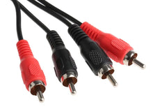 Load image into Gallery viewer, 10 Absolute 25' RCA Interconnect Cable Wire Marine Car Amplifier Stereo Home Audio