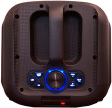 Load image into Gallery viewer, 2 MR DJ 6.5" X 2 Rechargeable Bluetooth Karaoke Speaker Lights Mic TWS USB