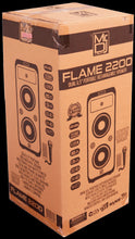 Load image into Gallery viewer, 2 MR DJ 6.5" X 2 Rechargeable Bluetooth Karaoke Speaker Lights Mic TWS USB