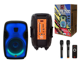 MR DJ FLAME3500LED Portable 15