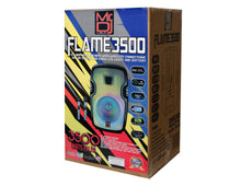 Load image into Gallery viewer, MR DJ FLAME3500LED Pro Portable 15" Full-Range Powered/Active DJ PA Multipurpose Live Sound 2 Way Loudspeaker