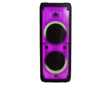 Load image into Gallery viewer, MR DJ FLAME5500LED DUAL 12" TWS Colorful Flame Lighting Rechargeable Bluetooth Speaker 5500 Watts