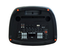 Load image into Gallery viewer, MR DJ FLAME5500LED Professional Rechargeable Dual 12” Bluetooth Party Speaker System