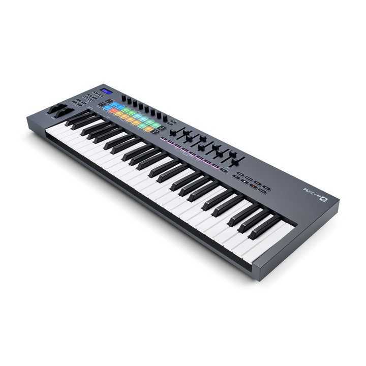 Novation FLKEY-49 MIDI Keyboard and Focusrite Scarlett 2i2 USB Interface Bundle