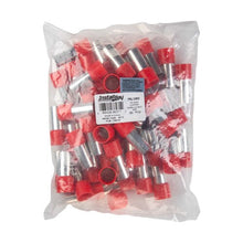 Load image into Gallery viewer, Install Bay FRL10RD Ferrules - Red 1/0GA - 50 per Bag