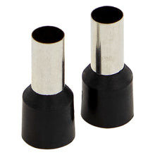 Load image into Gallery viewer, Install Bay FRL8BK Ferrules - Black 8GA - 50 Per Bag