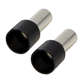 Install Bay FRL8BK Ferrules - Black 8GA - 50 Per Bag