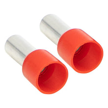 Load image into Gallery viewer, Install Bay FRL8RD Ferrules - Red 8GA - 50 Per Bag