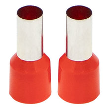 Load image into Gallery viewer, Install Bay FRL8RD Ferrules - Red 8GA - 50 Per Bag