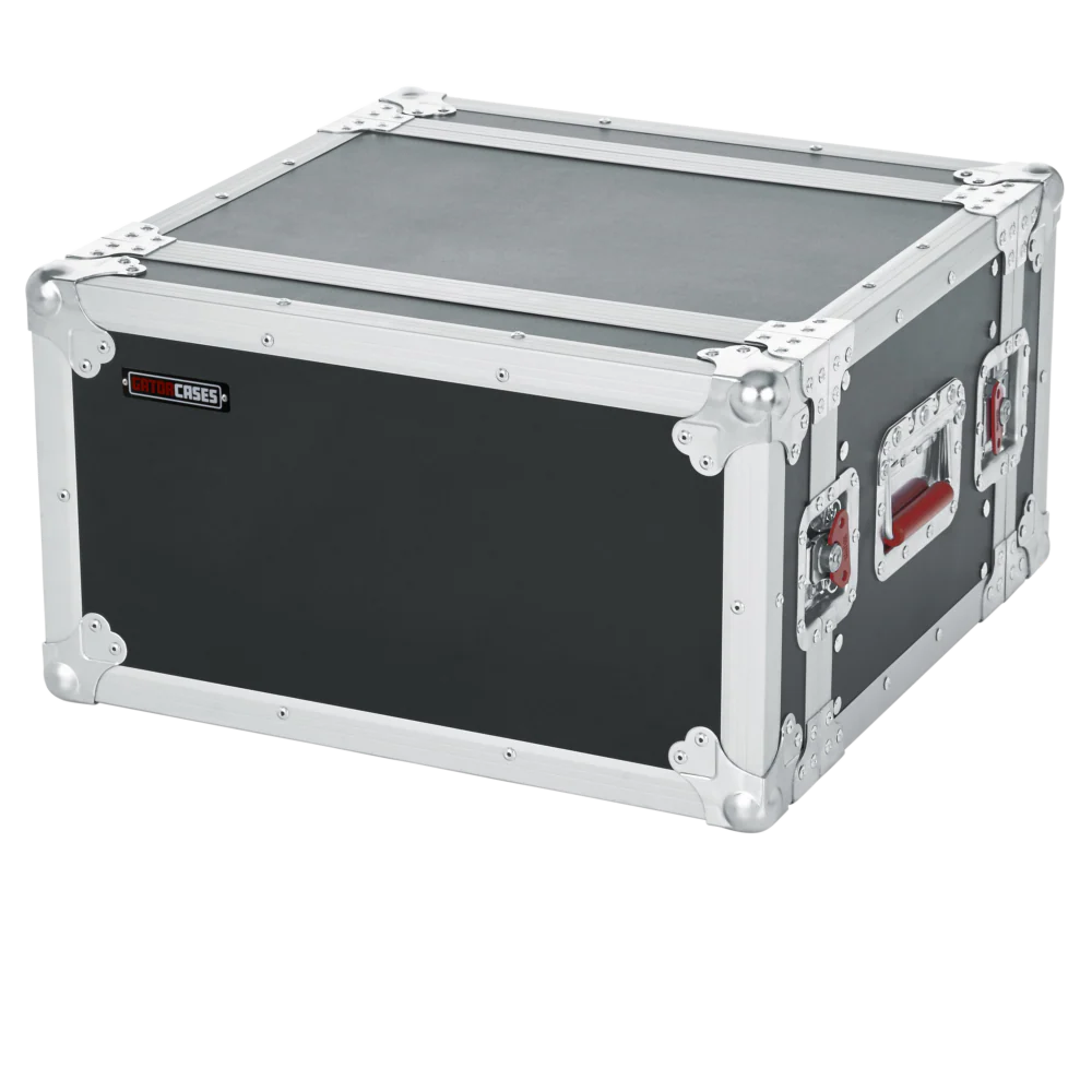 Gator Cases G-TOUR EFX6 6U Shallow Audio Road Rack Case