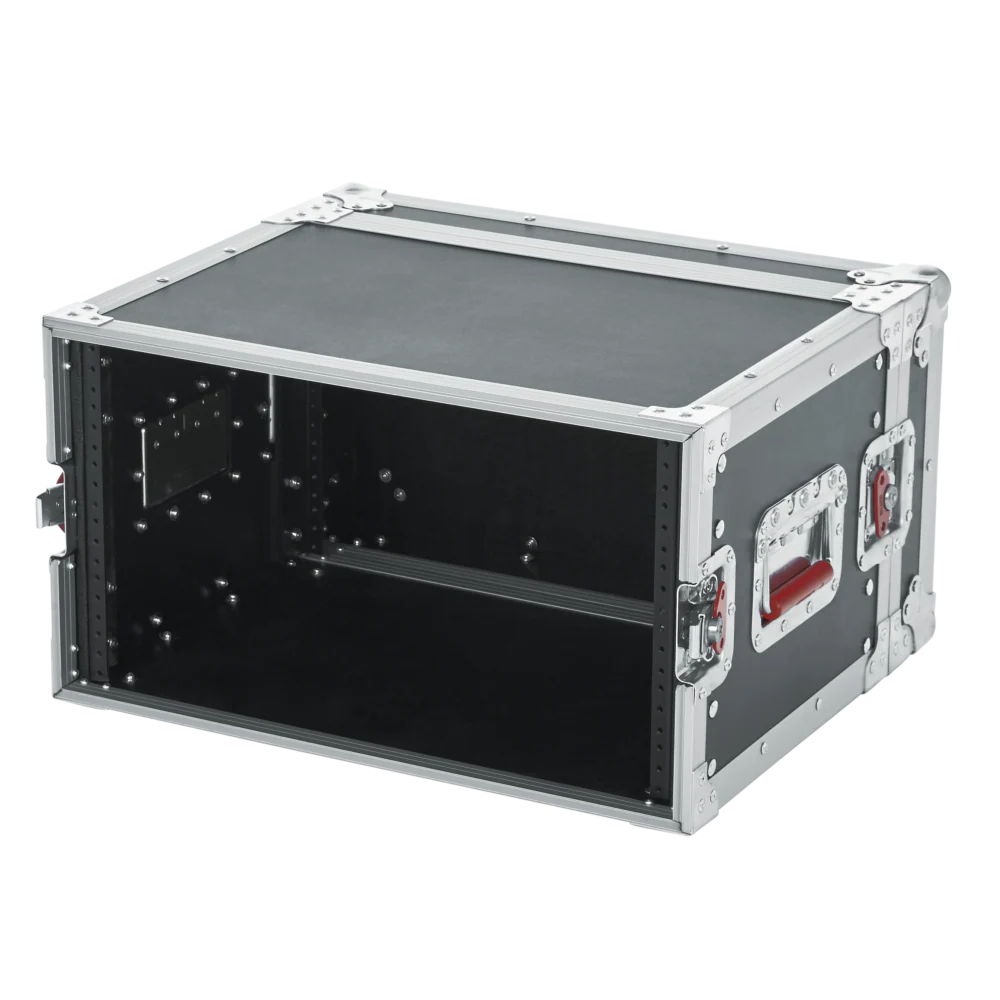 Gator Cases G-TOUR EFX6 6U Shallow Audio Road Rack Case