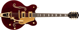 Gretsch G5422TG Electromatic® Classic Hollow Body Double-Cut with Bigsby® and Gold Hardware, Laurel Fingerboard, Walnut Stain