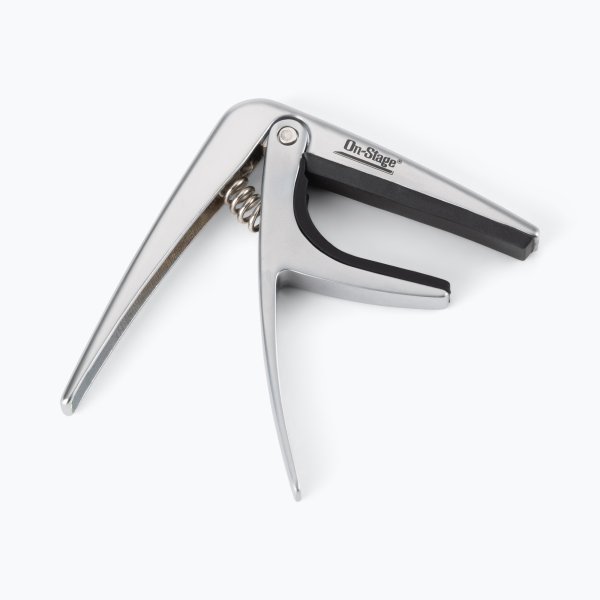 On-Stage GA200 Quick-change Ukulele Capo - Silver