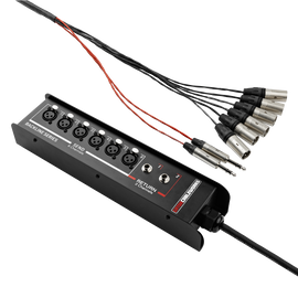 Gator CableWorks GCWB-DS8X0-25 Backline Series 8×0 Drop Snake – 25 Feet