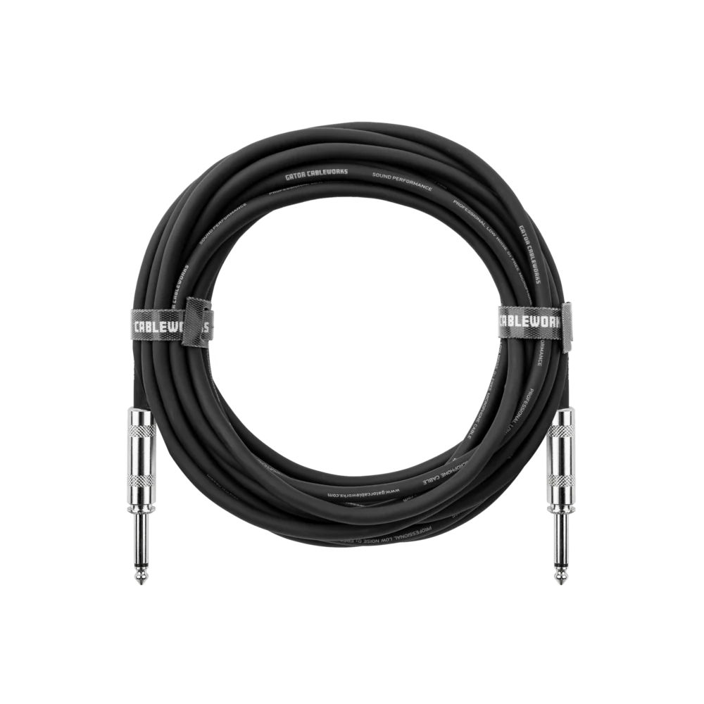 Gator CableWorks GCWB-INS-10 10 Foot Strt to Strt instrument Cable