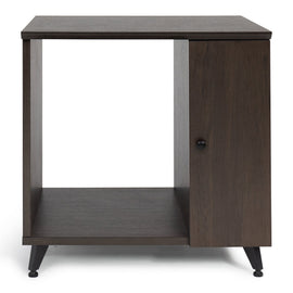 Gator Frameworks GFW-ELITESIDECAR-BRN Elite Series Sidecar Rack Cabinet w/ Shelf – Brown